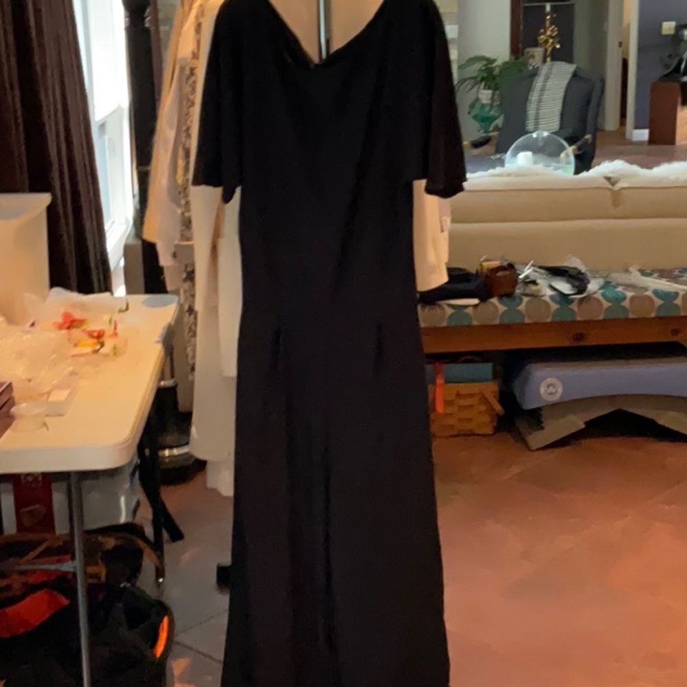 Elegant Black Women's Dress